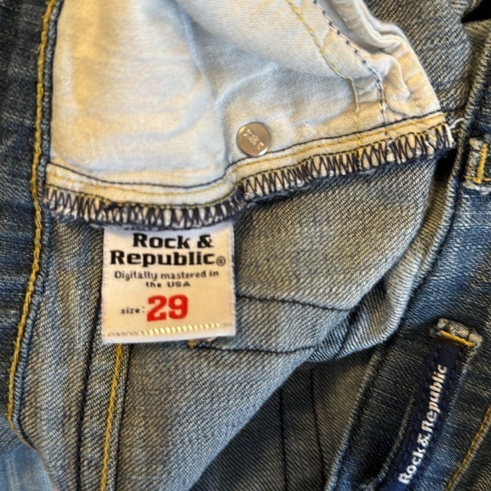 Rock‎ & Republic Roth bootcut jeans size 29 - Picture 10 of 13